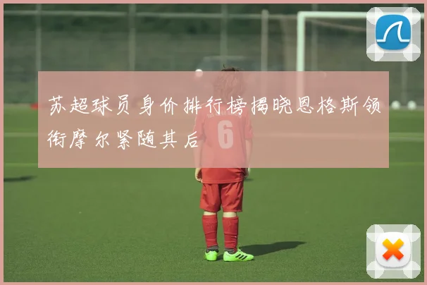 苏超球员身价排行榜揭晓恩格斯领衔摩尔紧随其后